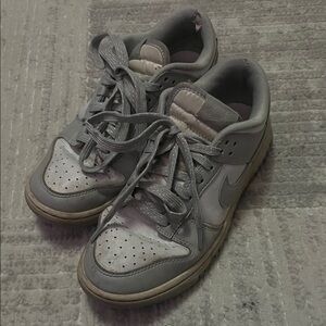Gray Low-Top Nike Sneakers
